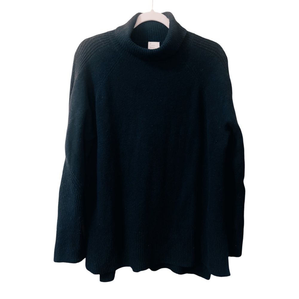 A New Day Black Cowl Neck Sweater - Picture 2 of 5